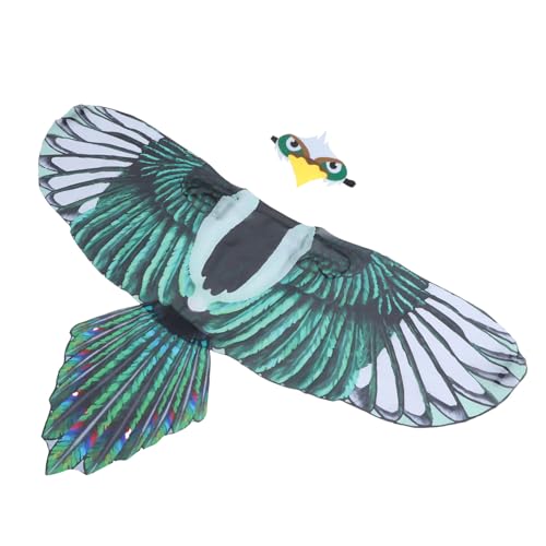 minkissy Adlerflügel Kostüm Set Weicher Vogel Flügel Umhang und Kopfschmuck Verstellbar und Bequem für Jungen und Mädchen für Kostümpartys Rollenspiele und Vogel Verkleidungen von minkissy