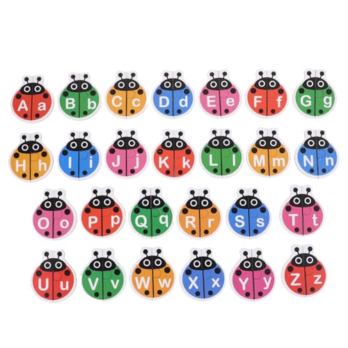 minkissy Alphabet Lernspielzeug ABC Matching Activity für Montessori Tierwort Zuordnungsspiel Pädagogisches Frühförderungsspiel für Vorschule mit Sicherem Kinderfreundlichem Design von minkissy