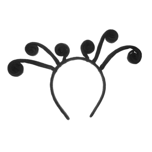 minkissy Antenna Stirnband für Halloween und Karneval Verstellbares Party haarreif mit Kreativen Antennen Langlebiges Stoffmaterial für Damen und Erwachsene für Fasching und Festlichkeiten von minkissy