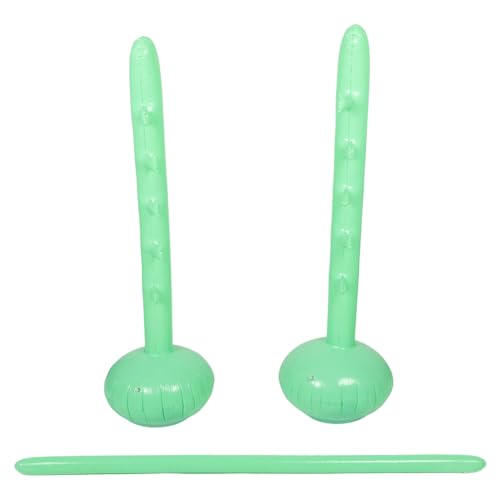 minkissy Aufblasbarer Spielstock für Kindergeburtstagsfeiern Verstellbar Leicht und Tragbar für Strand und Poolspiele Partyspiel für Sommerfeste und Outdoor Aktivitäten von minkissy