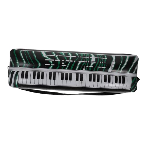 minkissy Aufblasbares Elektronisches Keyboard für Interaktives Musikinstrument Party und Fotobooth Requisite Wiederverwendbar für Geburtstagsfeiern und Themenpartys von minkissy