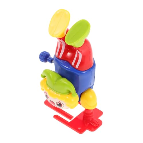 minkissy Aufziehspielzeug Clown für Lustiges Flip Einzigartiges Design Fördert die Feinmotorik und Kreatives Spiel für Halloween Partys und von minkissy