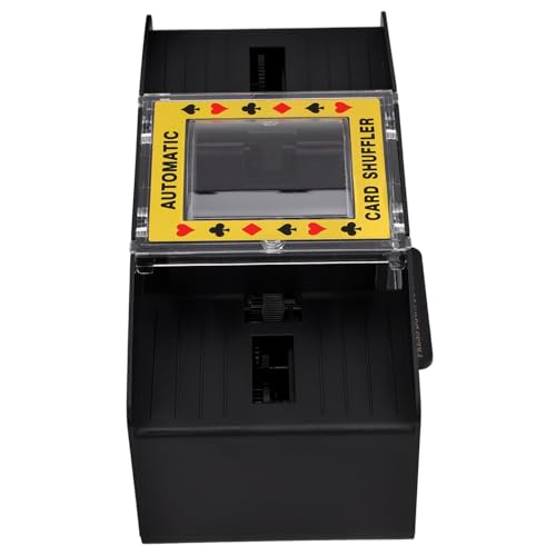 minkissy Automatische Kartenmischmaschine Elektrisch Batteriebetrieben für Poker und Kartenspiele Decks Gleichzeitig Mischen Geräuschloser Poker Kartenmischer für Party und Zuhause minkissy Automatische Kartenmischmaschine Elektrisch Batteriebetrieben für Poker und Kartenspiele Decks Gleichzeitig Mischen Geräuschloser Poker Kartenmischer für Party und Zuhause von minkissy