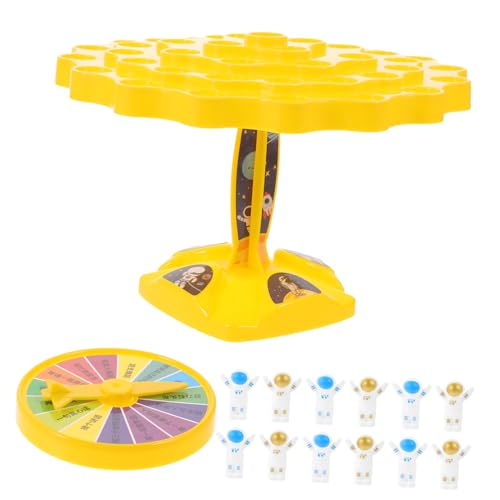 minkissy Balance Spielset Astronaut Stapelspielzeug aus Robustem PP Kunststoff Bunte Lernbausteine für Frühe Bildung und Soziale Interaktion Teiliges für Jungen und Mädchen von minkissy