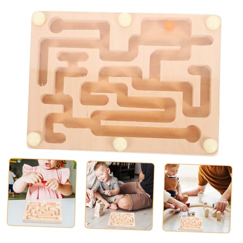 minkissy Balancetraining Puzzle Maze für Holzmaze mit Beweglichen Perlen Pädagogisches Konzentration und Geschicklichkeit minkissy Balancetraining Puzzle Maze für Holzmaze mit Beweglichen Perlen Pädagogisches Konzentration und Geschicklichkeit von minkissy
