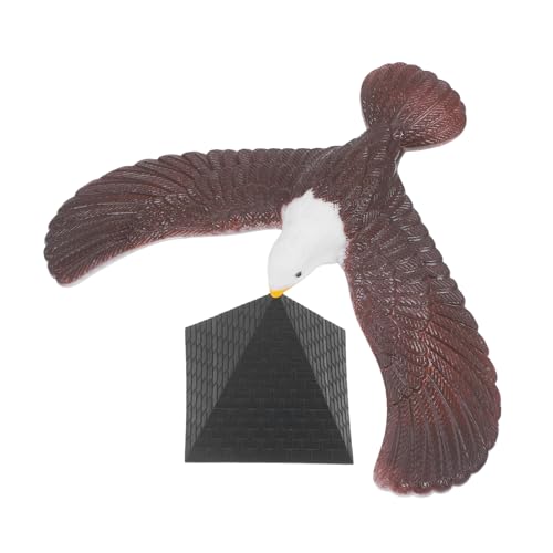 minkissy Balancierender Adler Desktop Ornament aus Stabiles Gleichgewichtsspielzeug für Finger Kreatives Stressspielzeug und Dekoratives Balance Vogel Modell für Erwachsene von minkissy