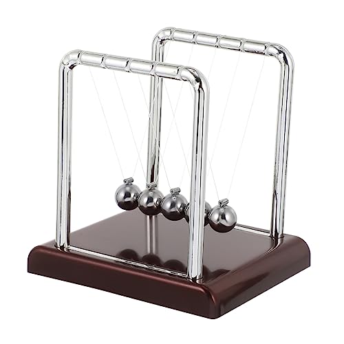 minkissy Ball Energieerhaltungs Modell Newton Kugeln Pädagogisches Experimentiergerät für Physik Wissenschaftliches Büro Physik Lehrmittel für Schule und Zuhause von minkissy