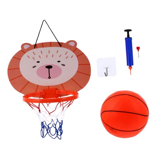 minkissy Basketballspielzeug Set Wandhängend Basketballkorb Kunststoffrahmen mit Mini Ball Cartoon Design Robustes Indoor Outdoor Sportspielzeug für Zuhause und Garten Zufällige Farbe minkissy Basketballspielzeug Set Wandhängend Basketballkorb Kunststoffrahmen mit Mini Ball Cartoon Design Robustes Indoor Outdoor Sportspielzeug für Zuhause und Garten Zufällige Farbe von minkissy