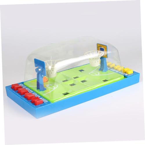 minkissy Basketballspielzeug Tragbares Desktop Wurfspiel Interaktives Lernspielzeug für Spieler Finger Basketballmaschine Grünes Basketball für Eltern Junge Mädchen Spiele von minkissy