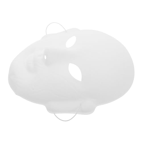 minkissy Blanko Bemalbare Maske mit Prägung für Kreative Projekte für Schule Kunstaktivitäten und Familiären Spaß minkissy Blanko Bemalbare Maske mit Prägung für Kreative Projekte für Schule Kunstaktivitäten und Familiären Spaß von minkissy