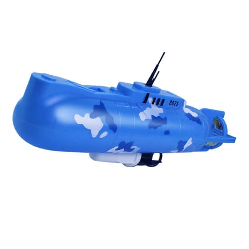 minkissy Boot für Wasserdichtes Elektrisches Boot Modell für Badewanne und Dusche Fördert Koordination und Fantasie Geeignet für Jungen und Mädchen ohne Batterien und Aufkleber von minkissy