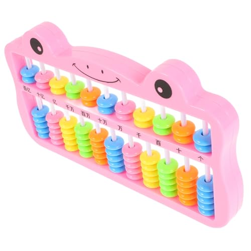 minkissy Bunter Perlen Abacus für Tragbares Mathematik Lernspielzeug zur Verbesserung der Rechenfähigkeiten Bildungswerkzeug für Schüler und Grundschüler Geeignet für Zuhause und Schule minkissy Bunter Perlen Abacus für Tragbares Mathematik Lernspielzeug zur Verbesserung der Rechenfähigkeiten Bildungswerkzeug für Schüler und Grundschüler Geeignet für Zuhause und Schule von minkissy