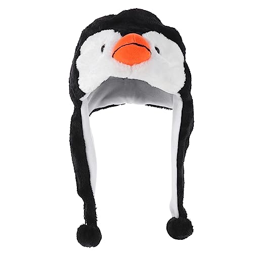minkissy Cartoon Pinguin Mütze Plüsch Winterhut Warm Gefüttert Kuschelig Damen Karneval Cosplay Tierhut Niedlich Vielseitig minkissy Cartoon Pinguin Mütze Plüsch Winterhut Warm Gefüttert Kuschelig Damen Karneval Cosplay Tierhut Niedlich Vielseitig von minkissy