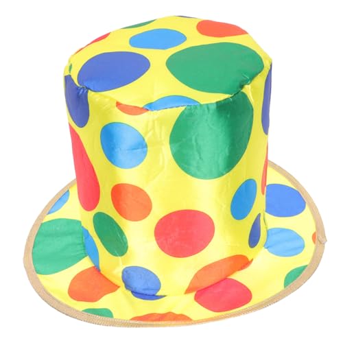 minkissy Clownhut Kostüm Hut für Halloween und Cosplay Flexibles Design für Erwachsene und Teens für Partys und Aufführungen aus Hautfreundlichen Materialien Gefertigt minkissy Clownhut Kostüm Hut für Halloween und Cosplay Flexibles Design für Erwachsene und Teens für Partys und Aufführungen aus Hautfreundlichen Materialien Gefertigt von minkissy