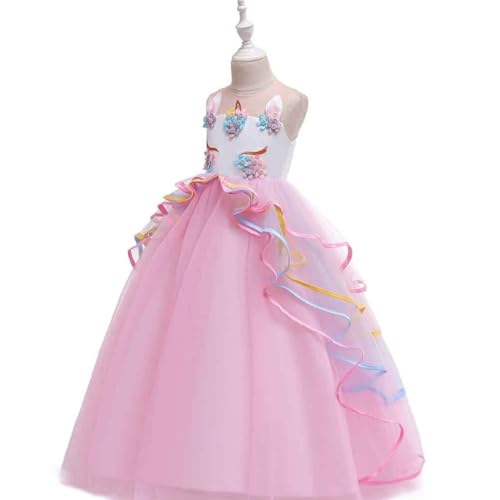 minkissy Cosplay Einhorn Kleid für Bühnenkostüm Kreatives Rollenspiel Outfit für Partys und Aufführungen Hochwertiges Langlebiges Material für Unvergessliche Kindheitserinnerungen von minkissy