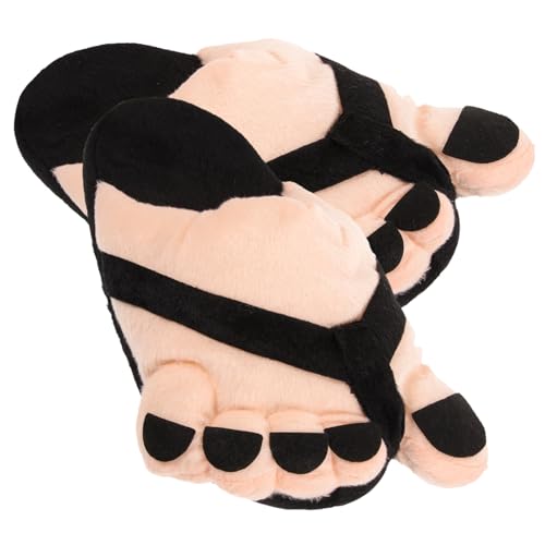 minkissy Cosplay Riesenfuß Hausschuhe Halloween Slippers Party Kostüm Requisiten Unisex für Maskerade Karneval und Fasching Stabile Bequeme Materialqualität Wiederverwendbar Lustiges von minkissy