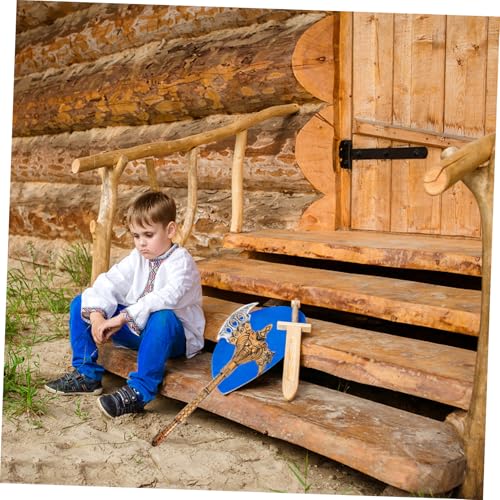 minkissy Cosplay Waffenset Teilig Antik Bronze Look Rollenspiel Zubehör Jungen Party Bühne Schulbedarf von minkissy