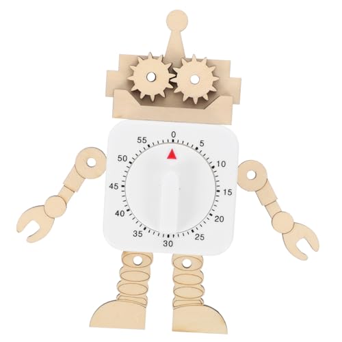 minkissy DIY Busy Board Zubehör Teiliges Timer Lernspielzeug Handmontage für Motorische und Kreatives Glatt Poliert Pädagogisch von minkissy