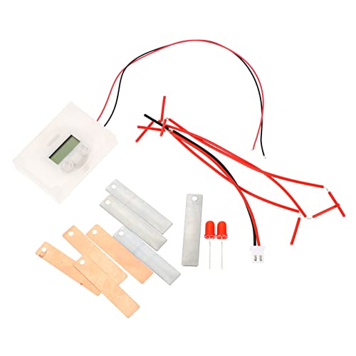 minkissy DIY Fruchtbatterie Experimentierkasten Elektronische Kartoffeluhr Wissenschaftliches Lernspielzeug für Stem Experiment Gerät Beobachtung und Analysefähigkeiten von minkissy