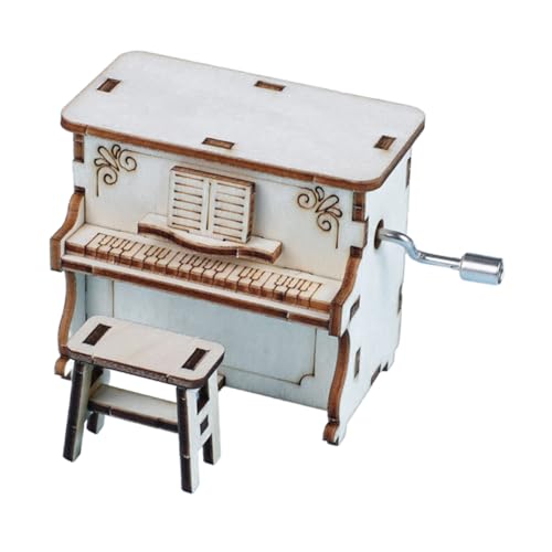 minkissy DIY Handkurbel Klavier Musikbox aus Pädagogisches für Kreatives Lernen Lustiges Modellspielzeug für Jungen und Mädchen für Bastelprojekte und Wissenschaftliche Experimente Fördert minkissy DIY Handkurbel Klavier Musikbox aus Pädagogisches für Kreatives Lernen Lustiges Modellspielzeug für Jungen und Mädchen für Bastelprojekte und Wissenschaftliche Experimente Fördert von minkissy