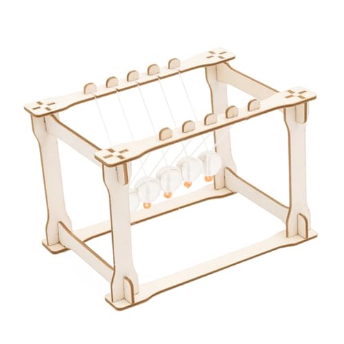 minkissy DIY Newton Wissenschaftsspielzeug für Kreative Experimente mit DIY Materialien für Physikalische Modelle und Schreibtischdekoration für Lernende minkissy DIY Newton Wissenschaftsspielzeug für Kreative Experimente mit DIY Materialien für Physikalische Modelle und Schreibtischdekoration für Lernende von minkissy