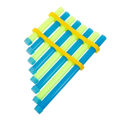 minkissy DIY Panflöte Bausatz für Wissenschaftliches Experiment Motorik Sicheres Kleines Musikinstrument zum Selbst Zusammenbauen und Entdecken von minkissy