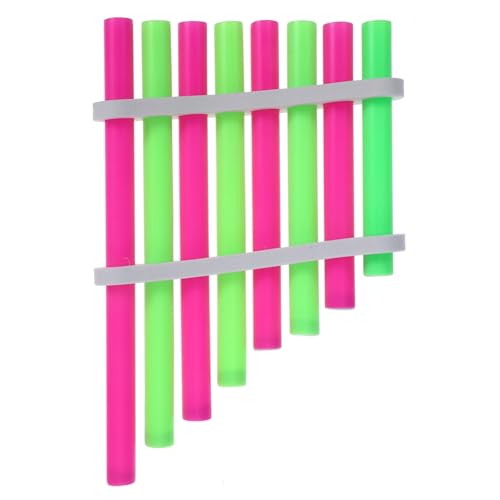 minkissy DIY Panflöte Musikinstrument für Frühes Lernspielzeug aus Hochwertigem Fördert Kreativität Motorische Fähigkeiten und Naturwissenschaftliches Verständnis von minkissy