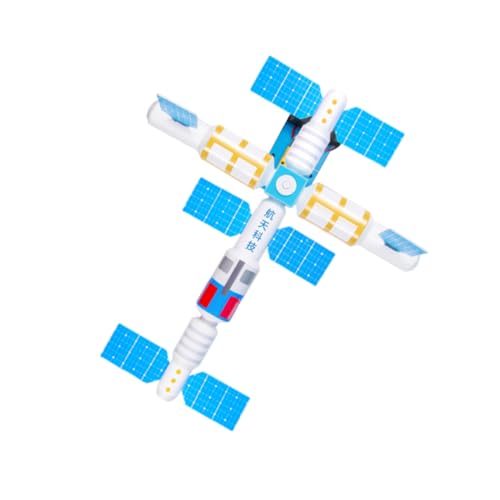 minkissy DIY Raumstationsmodell für Kreatives Bausatzspielzeug Fördert Wissenschaft und für Kleine Astronauten Handwerkliche Fähigkeiten und Fantasie minkissy DIY Raumstationsmodell für Kreatives Bausatzspielzeug Fördert Wissenschaft und für Kleine Astronauten Handwerkliche Fähigkeiten und Fantasie von minkissy