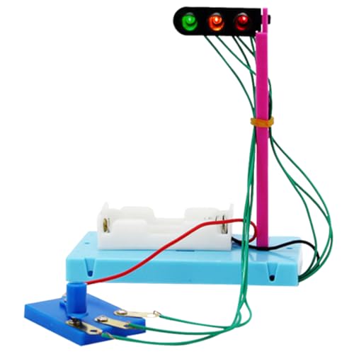 minkissy Kleiner Ampel Modell Selbstgemacht Spielzeug für Kinder Pädagogisches Wissenschafts Experiment ohne Batterie aus Langlebigem Material minkissy Kleiner Ampel Modell Selbstgemacht Spielzeug für Kinder Pädagogisches Wissenschafts Experiment ohne Batterie aus Langlebigem Material von minkissy