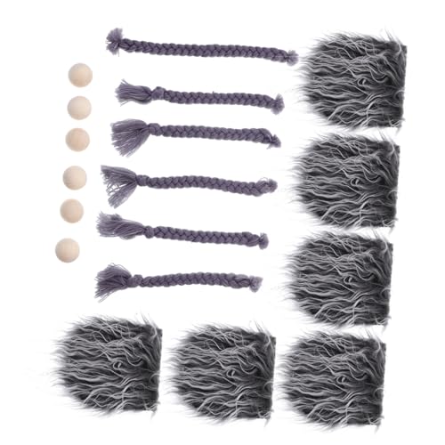 minkissy DIY Zwergenbart Set Teilig mit Perlen und Zöpfen für Gnom Puppen Bastelmaterial Weihnachtsdeko Handgemacht Niedlicher Kunstbart für DIY Gnome und Bastelprojekte minkissy DIY Zwergenbart Set Teilig mit Perlen und Zöpfen für Gnom Puppen Bastelmaterial Weihnachtsdeko Handgemacht Niedlicher Kunstbart für DIY Gnome und Bastelprojekte von minkissy