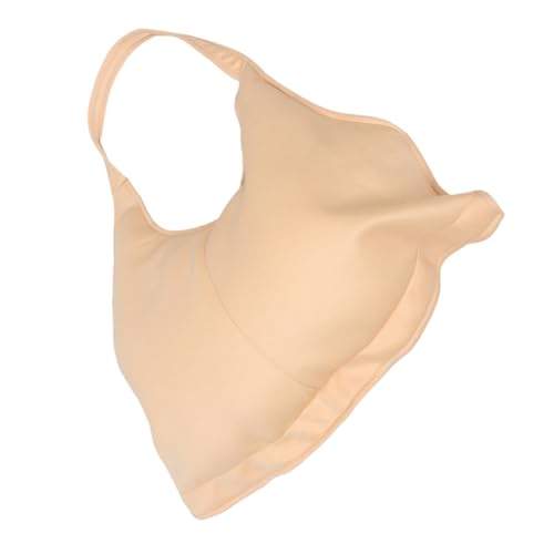 minkissy Der Bauch Weihnachtsmanns Halloween Belly Rep Fake-Bauch-Cosplay Kostüme für Weihnachtsfeiern Santa Claus Bauchkostüm Polyester Beige von minkissy
