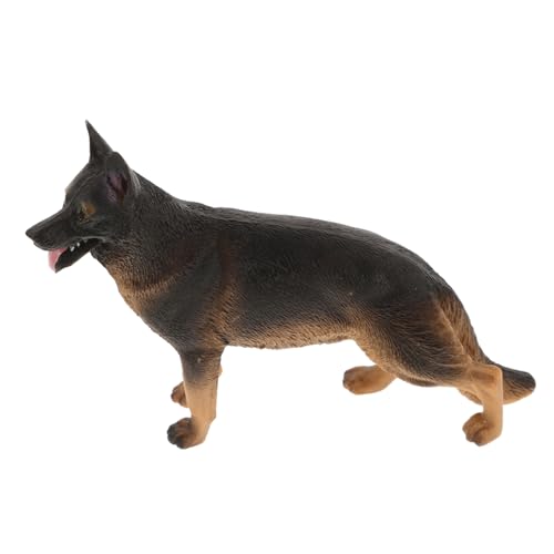 minkissy Deutscher Schäferhund Figur für Realistisches Tiermodell Pädagogisches Lernspielzeug Dekoration für Hundeliebhaber und Sammler von minkissy