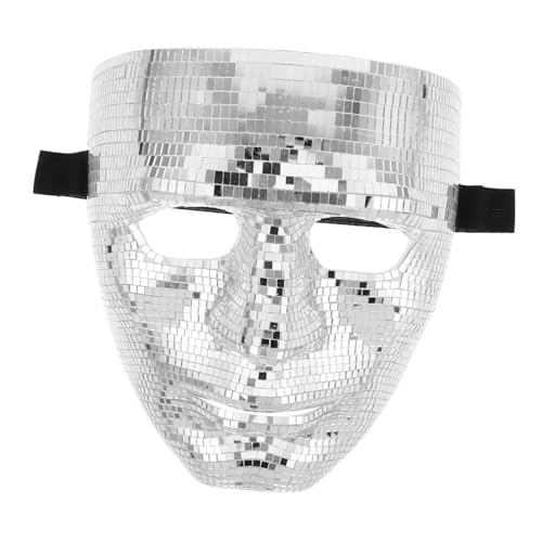 minkissy Disco Maske mit Glitzer Verstellbare Maske für Herren und Damen für Karneval Halloween Partys und Bälle Leichtes Design für Angenehmes Tragen minkissy Disco Maske mit Glitzer Verstellbare Maske für Herren und Damen für Karneval Halloween Partys und Bälle Leichtes Design für Angenehmes Tragen von minkissy