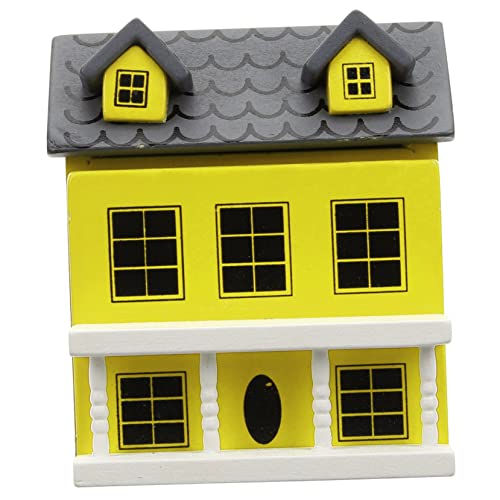 minkissy Dollhouse Holzfigur Kleine Villa Deko Niedliches für Tisch und Gartenlandschaftsgestaltung minkissy Dollhouse Holzfigur Kleine Villa Deko Niedliches für Tisch und Gartenlandschaftsgestaltung von minkissy