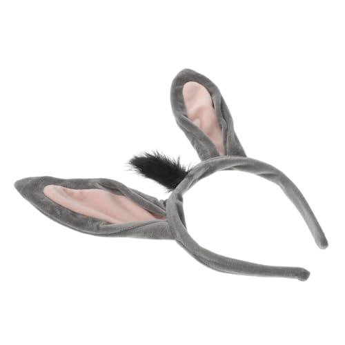 minkissy Donkey Ears Haarreif Elastisch Bequem Flauschig Plüsch Tierkostümzubehör für Frauen Cosplay Party Karneval Festveranstaltungen minkissy Donkey Ears Haarreif Elastisch Bequem Flauschig Plüsch Tierkostümzubehör für Frauen Cosplay Party Karneval Festveranstaltungen von minkissy