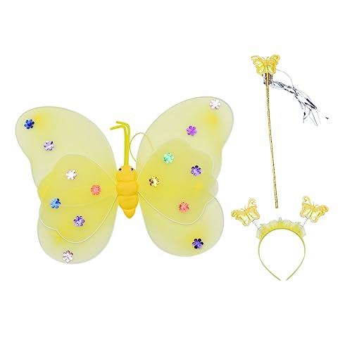 minkissy Doppelschicht -schmetterlingsflügelspielzeug Mädchen Verkleiden Sich Mit Flügeln Für Schmetterlingsfeenflügel Flügel Kostüm Stoff Yellow minkissy Doppelschicht -schmetterlingsflügelspielzeug Mädchen Verkleiden Sich Mit Flügeln Für Schmetterlingsfeenflügel Flügel Kostüm Stoff Yellow von minkissy