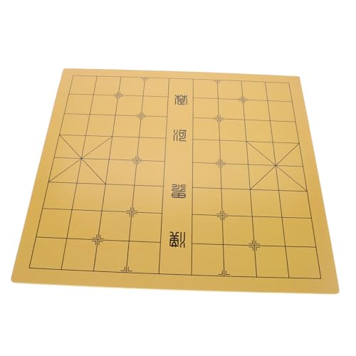 minkissy Doppelseitiges Schachspiel Holzschachbrett für Chinesisches Schach und Go Leicht und Langlebig für Familienaktivitäten und Spieleabende Routen Design minkissy Doppelseitiges Schachspiel Holzschachbrett für Chinesisches Schach und Go Leicht und Langlebig für Familienaktivitäten und Spieleabende Routen Design von minkissy