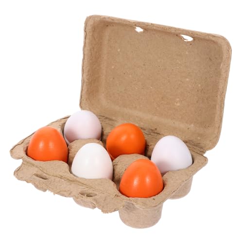 minkissy Eier Miniatur Puppenhaus Deko Realistische Spielküche Lebensmittel für Kinderküchen Simulation und Puppenhaus Zubehör minkissy Eier Miniatur Puppenhaus Deko Realistische Spielküche Lebensmittel für Kinderküchen Simulation und Puppenhaus Zubehör von minkissy