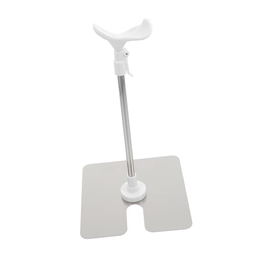 minkissy Einstellbarer Puppenständer aus Edelstahl Stabiler Vertikaler Doll Stand für Puppen Universeller Doll Bracket zur Sicheren Aufbewahrung und Dekorativen Display Rack von minkissy