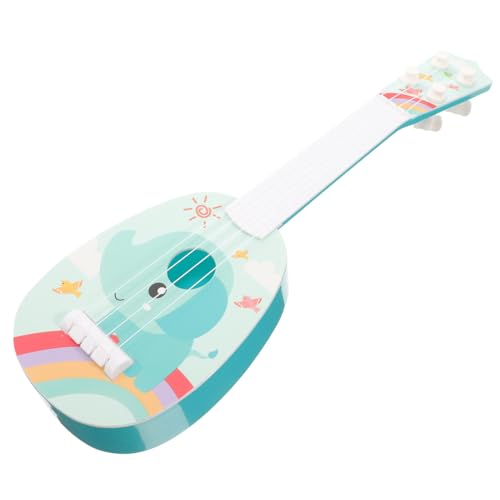 minkissy Elefant Ukulele für Kleines Musikinstrument für Anfänger Fördert Elterliche Bindung und Musikalische Fähigkeiten Sicheres für Interaktive Lernmomente von minkissy