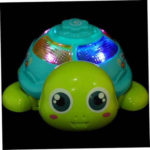 minkissy Elektrisches Schildkröten Musik und Lichteffekten Laufverhalten Simuliert Eierlegen Babyspielzeug für Kindergeburtstag und Geschenk Zufällige Farbe Zufällige Farbe von minkissy