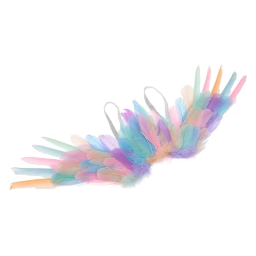 minkissy Engelsflügel Kostüm für Mädchen Farbige Flügel für Halloween Cosplay und Bühnenaufführungen Leichte Bequeme Verkleidung für Partys und Besondere Anlässe minkissy Engelsflügel Kostüm für Mädchen Farbige Flügel für Halloween Cosplay und Bühnenaufführungen Leichte Bequeme Verkleidung für Partys und Besondere Anlässe von minkissy