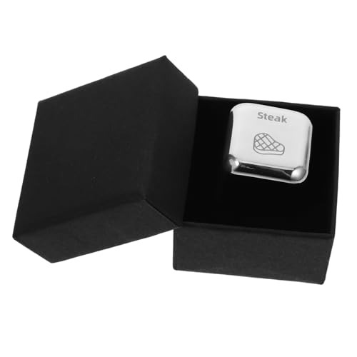 minkissy Essen Entscheidungswürfel aus mit Geschenkbox Lustige Dinner Entscheider für Spiel für Verabredungen und Partys Klare Muster für Einfache Ergebnisse von minkissy