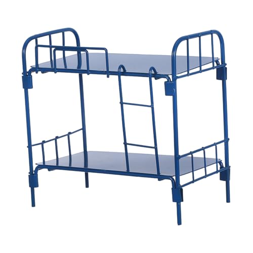 minkissy Etagenbett für Puppenhaus Dollhouse Schlafzimmer Kreative Spielmöglichkeiten Platzsparendes Design Puppenaccessoires Blau minkissy Etagenbett für Puppenhaus Dollhouse Schlafzimmer Kreative Spielmöglichkeiten Platzsparendes Design Puppenaccessoires Blau von minkissy