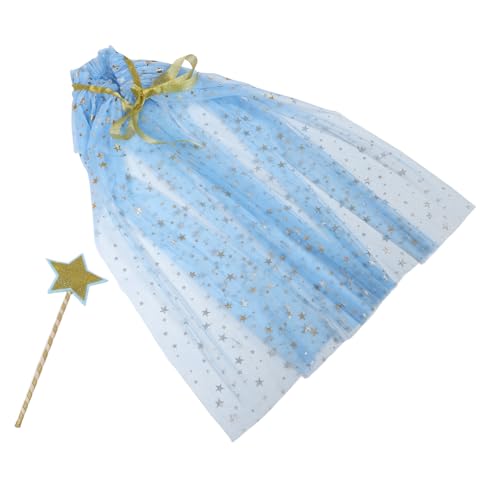 minkissy Feenumhang Karnevalsumhang Verkleide Dich Als Rollenspiel Umhang Prinzessin Umhang Tüll Cape Umhang Verkleiden Sky-blue Gittergewebe minkissy Feenumhang Karnevalsumhang Verkleide Dich Als Rollenspiel Umhang Prinzessin Umhang Tüll Cape Umhang Verkleiden Sky-blue Gittergewebe von minkissy