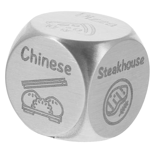 minkissy Food Decision Dice aus Lustiges Kleines Essenswürfelspiel für Kreativer Dinner Entscheider für Entspannte Mahlzeiten und Neue Geschmackserlebnisse minkissy Food Decision Dice aus Lustiges Kleines Essenswürfelspiel für Kreativer Dinner Entscheider für Entspannte Mahlzeiten und Neue Geschmackserlebnisse von minkissy