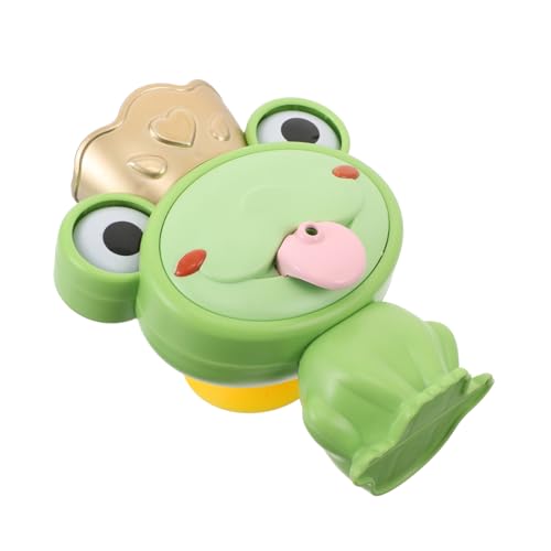 minkissy Frosch Badewannen mit Saugnapf Lustiger Sprinkler für Kleinkinder Wasserfahrzeug für Sicheres Baden und Outdoor Spiel für Junge Mädchen und Kleinkinder von minkissy