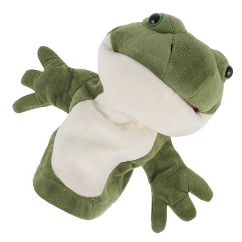 minkissy Frosch Handpuppe Plüschspielzeug für Interaktive Handpuppe zum Geschichtenerzählen Fördert Kreativität und Kommunikation Geburtstagsgeschenk für Eltern Junge Mädchen Spiele minkissy Frosch Handpuppe Plüschspielzeug für Interaktive Handpuppe zum Geschichtenerzählen Fördert Kreativität und Kommunikation Geburtstagsgeschenk für Eltern Junge Mädchen Spiele von minkissy
