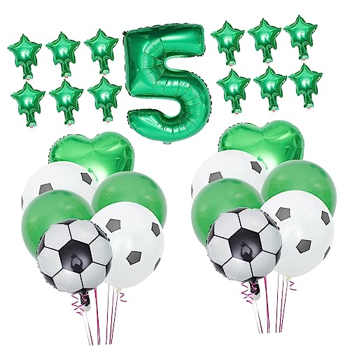 minkissy Fußballballons Set Fußball Luftballons für Kindergeburtstag Fußball Motto Party Deko Einfache Handhabung für Festliche für Zuhause Schule und Feiern minkissy Fußballballons Set Fußball Luftballons für Kindergeburtstag Fußball Motto Party Deko Einfache Handhabung für Festliche für Zuhause Schule und Feiern von minkissy