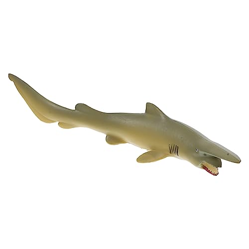 minkissy Goblin Shark Modell Realistisches Tier aus Langlebigem Kunststoff für Aquarien Dekoration und Pädagogische Zwecke für Fotografie von minkissy